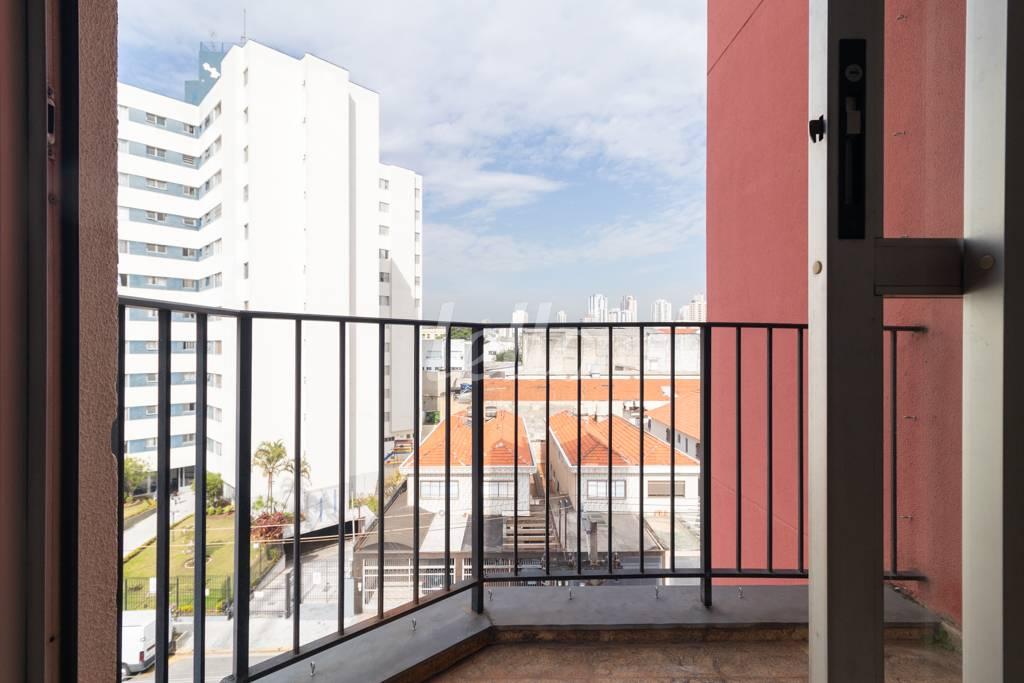 VARANDA DA SALA de Apartamento à venda, Padrão com 105 m², 3 quartos e 2 vagas em Tatuapé - São Paulo