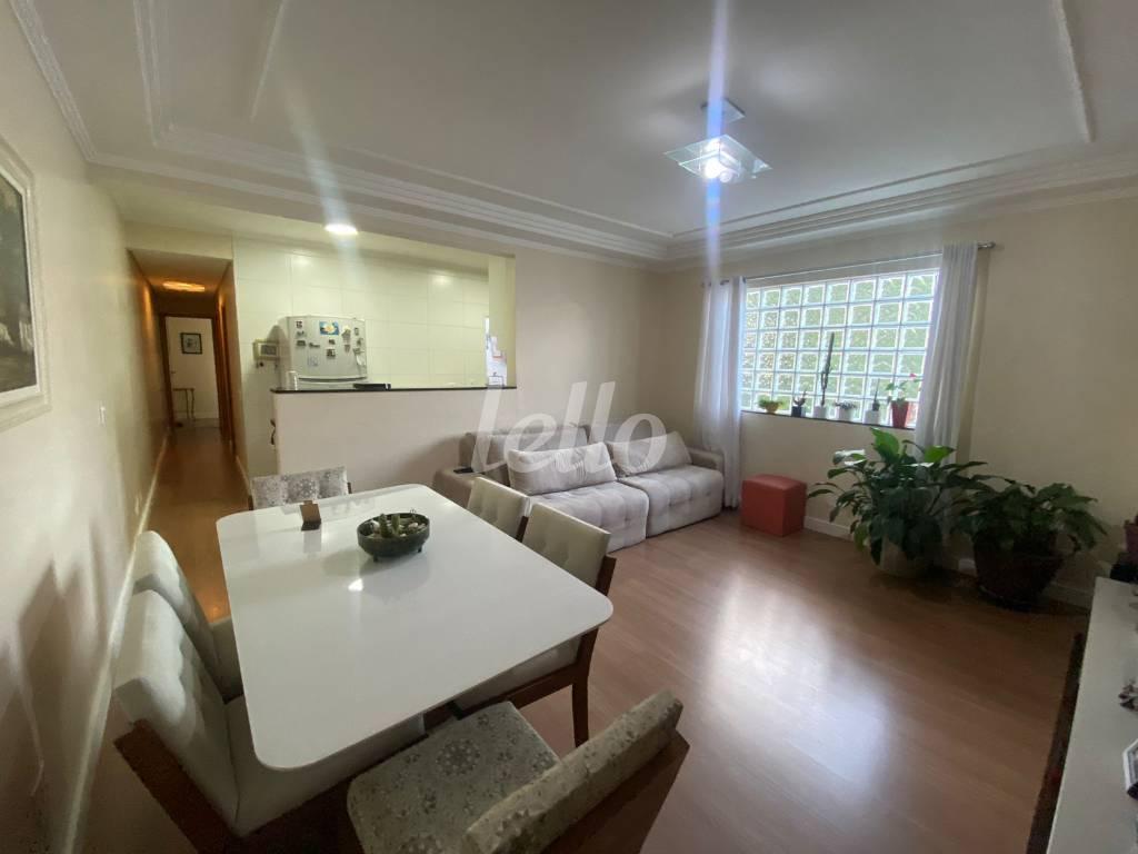 SALA de Apartamento à venda, Padrão com 74 m², 3 quartos e 1 vaga em Jardim Jamaica - Santo André