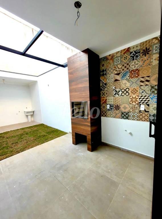 AREA GOURMET de Casa à venda, sobrado com 127 m², 3 quartos e 2 vagas em Vila Independência - São Paulo