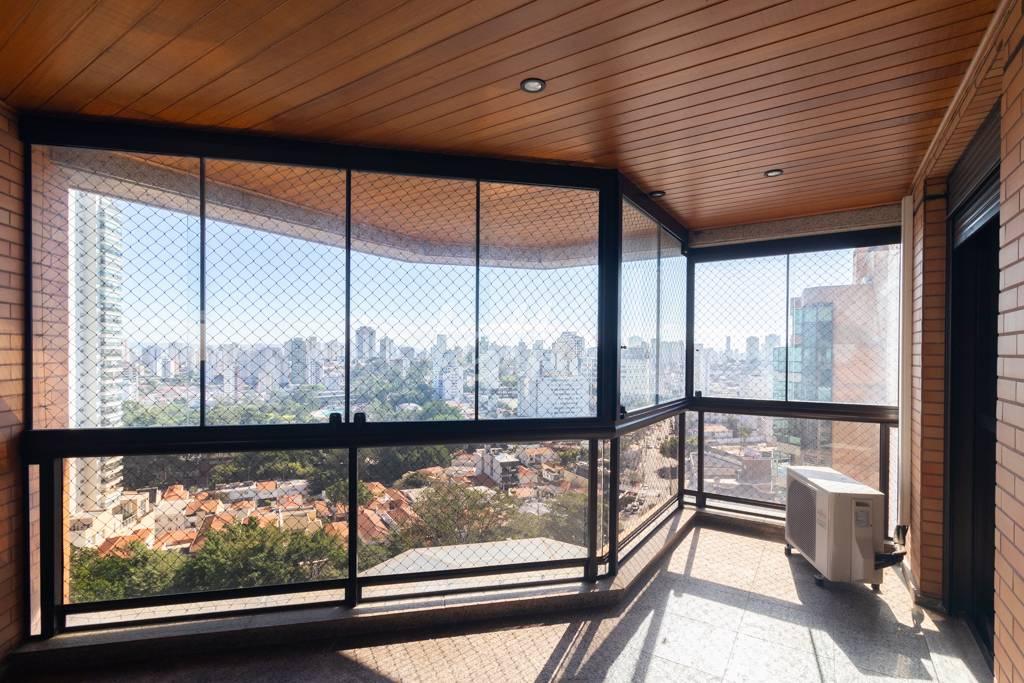 13 - VARANDA DA SALA de Apartamento à venda, cobertura - Padrão com 448 m², 5 quartos e 6 vagas em Parque da Mooca - São Paulo