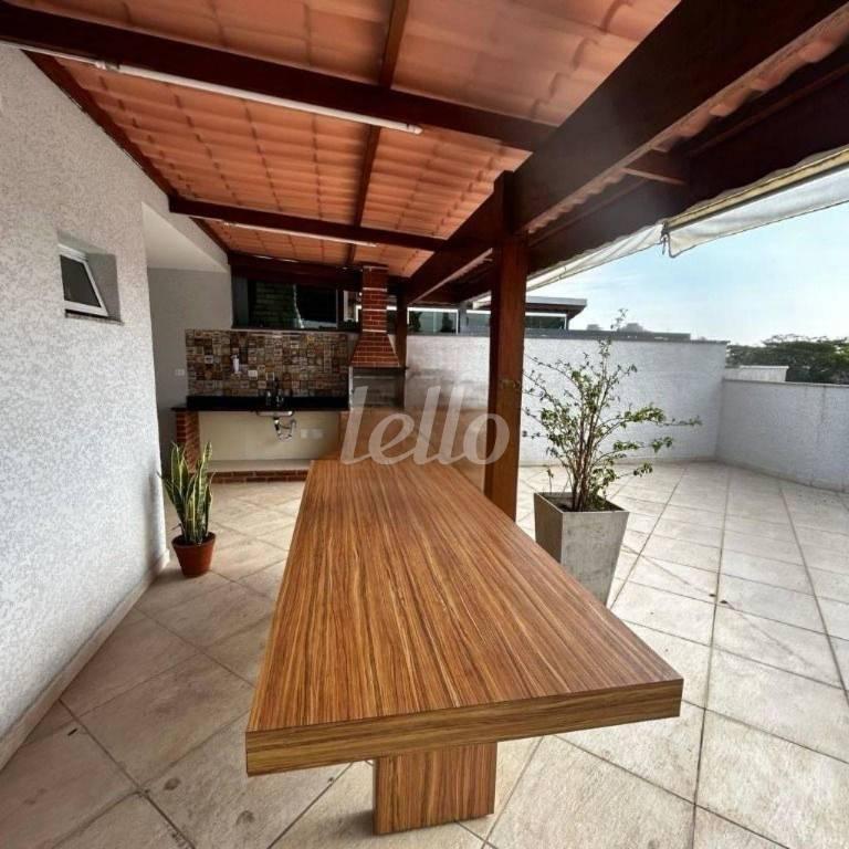 ESPAÇO GOURMET de Apartamento à venda, cobertura - Padrão com 134 m², 1 quarto e 2 vagas em Jardim Paraíso - Santo André