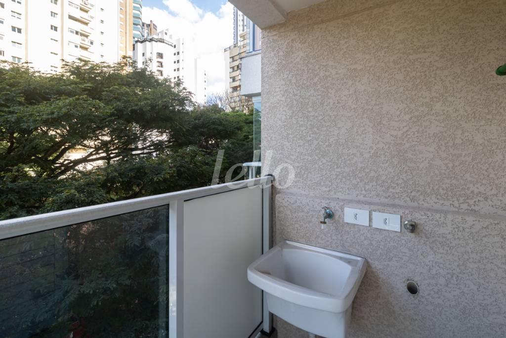 18 ÁREA DE SERVIÇO de Apartamento para alugar, Padrão com 40 m², 1 quarto e 1 vaga em Vila Regente Feijó - São Paulo