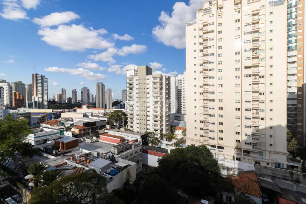 08 VISTA de Apartamento para alugar, Padrão com 36 m², 1 quarto e 1 vaga em Vila Regente Feijó - São Paulo