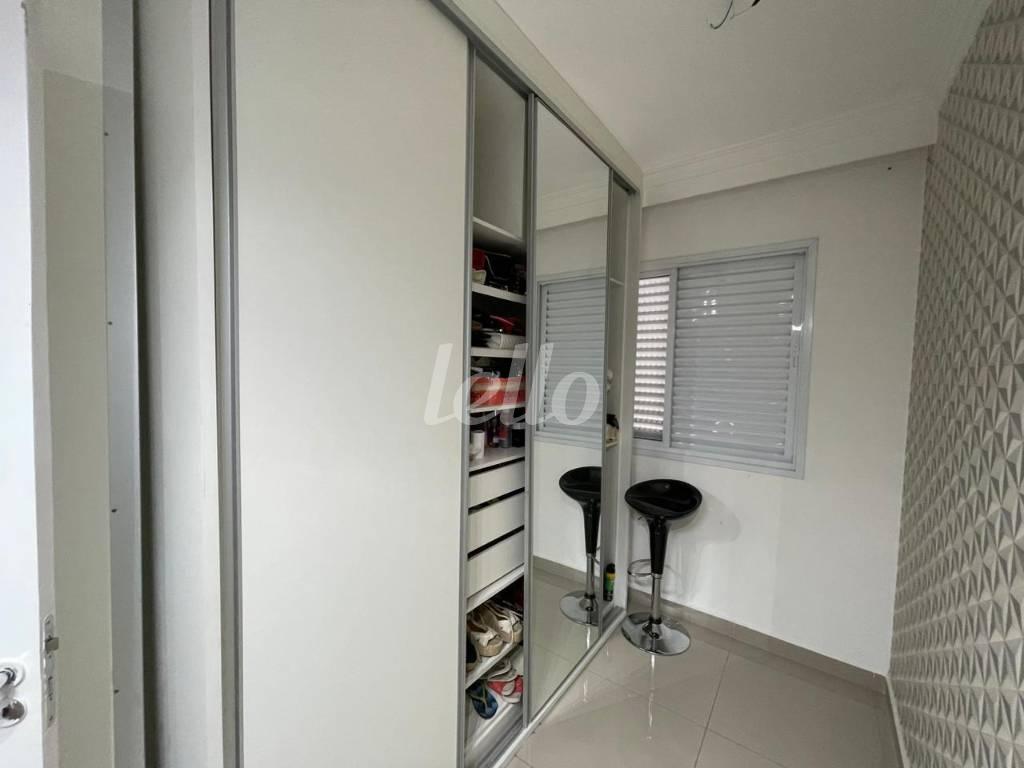 DORMITORIO de Apartamento à venda, Padrão com 63 m², 1 quarto e 1 vaga em Brás - São Paulo