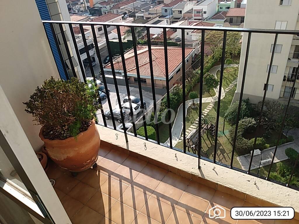 VARANDA de Apartamento para alugar, Padrão com 74 m², 3 quartos e 1 vaga em Vila Regente Feijó - São Paulo