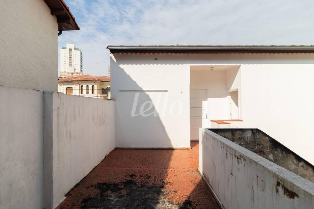 26 - ÁREA EXTERNA de Casa à venda, sobrado com 184 m², 3 quartos e 2 vagas em Mooca - São Paulo
