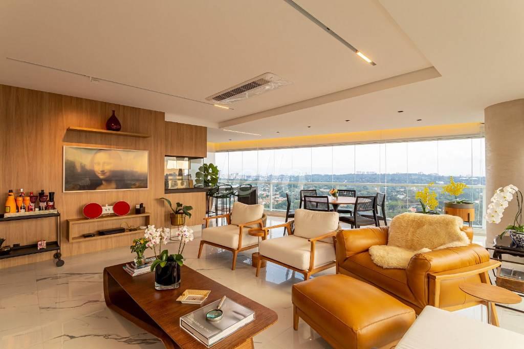 SALA de Apartamento à venda, Padrão com 220 m², 4 quartos e 3 vagas em Campo Belo - São Paulo