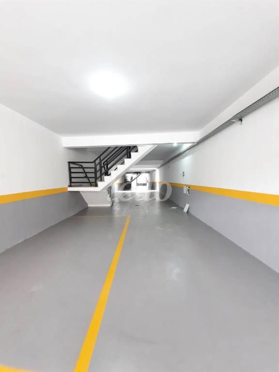 GARAGEM de Apartamento à venda, Padrão com 35 m², 1 quarto e 1 vaga em Vila Curuca - Santo André