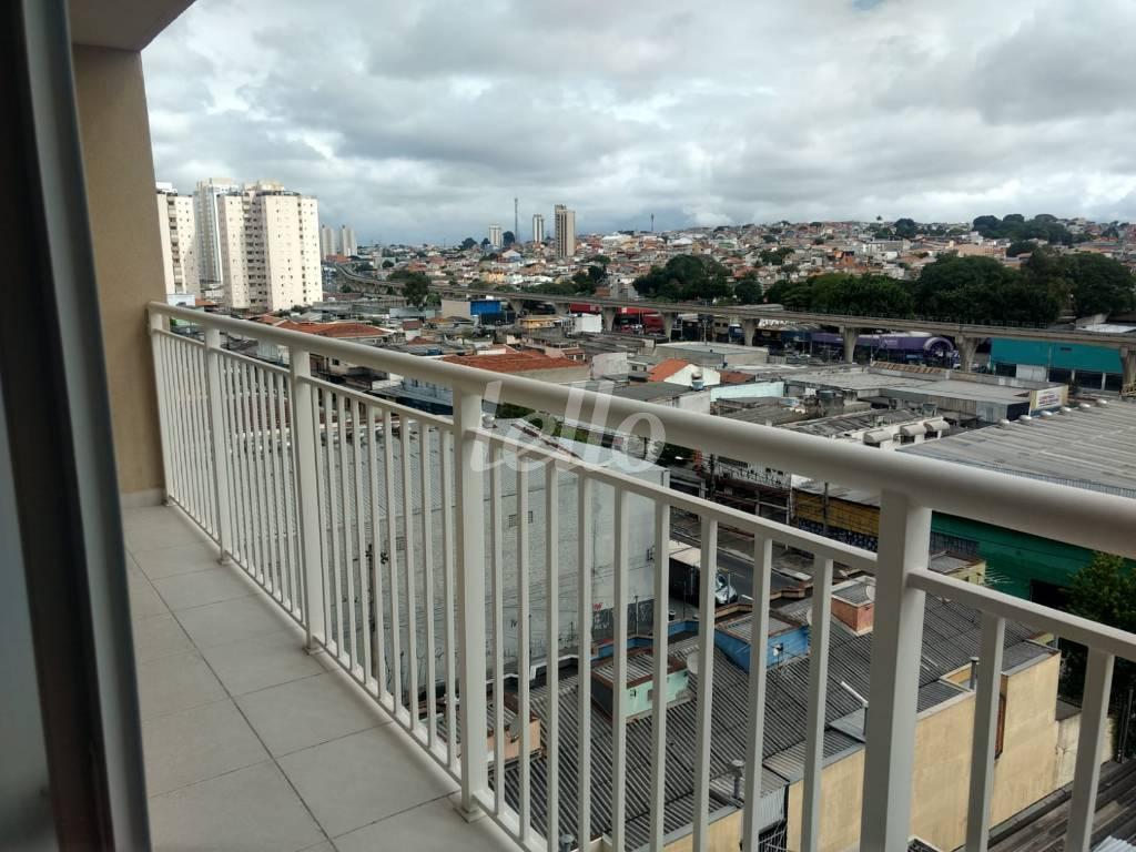 SACADA de Apartamento à venda, Padrão com 47 m², 1 quarto e 1 vaga em Vila Ema - São Paulo