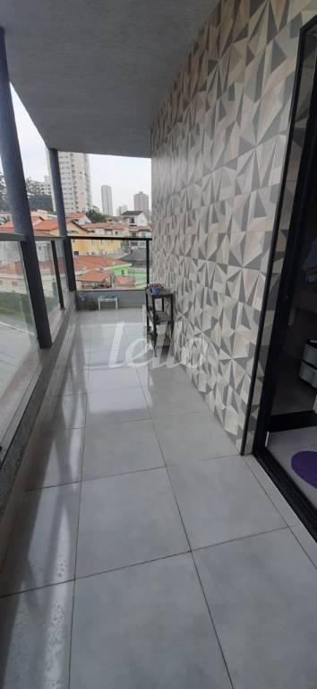 VARANDA de Apartamento à venda, Studio com 39 m², 1 quarto e em Jardim Textil - São Paulo