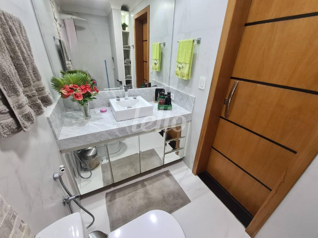 BANHEIRO de Apartamento à venda, Padrão com 87 m², 2 quartos e 1 vaga em Santana - São Paulo
