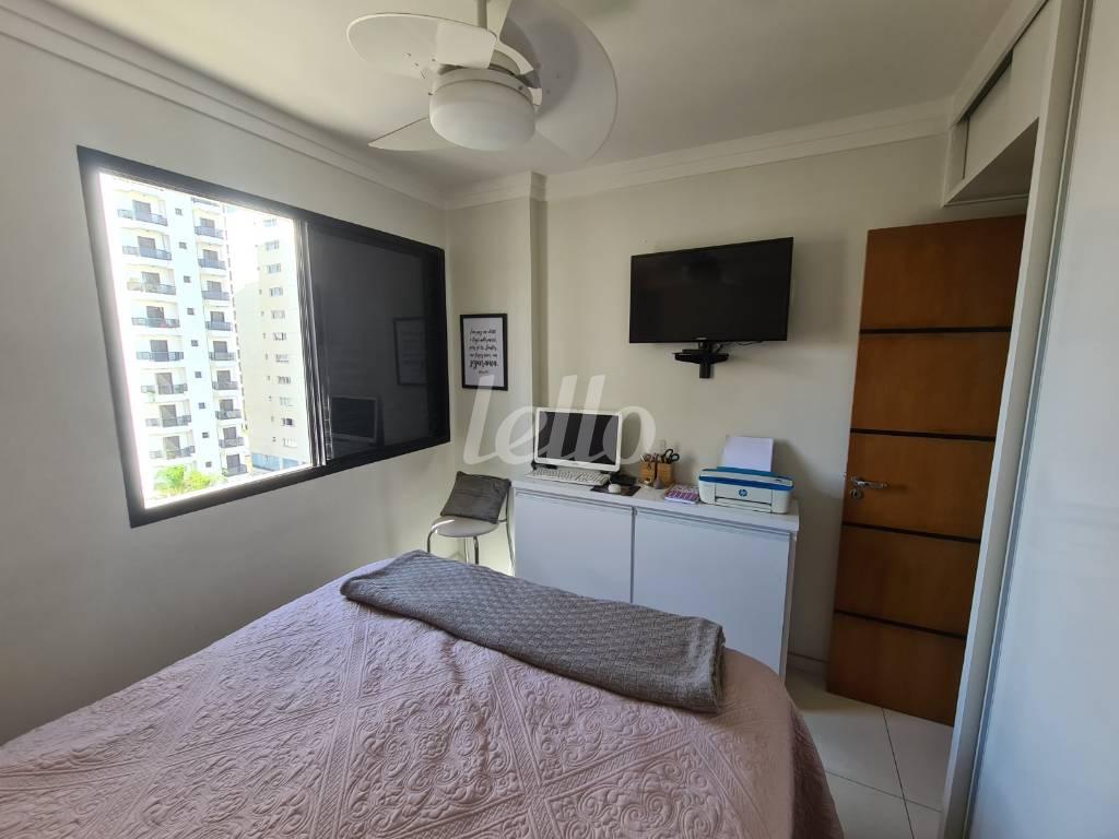 DORMITÓRIO de Apartamento à venda, Padrão com 87 m², 2 quartos e 1 vaga em Santana - São Paulo
