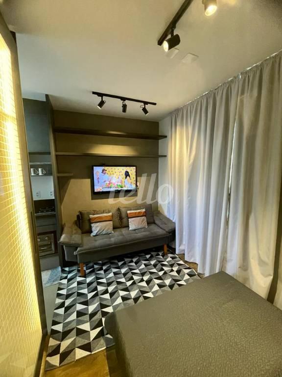 STUDIO de Apartamento para alugar, Padrão com 32 m², 1 quarto e 1 vaga em Consolação - São Paulo