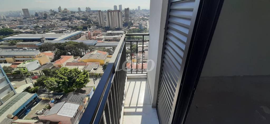 SACADA NO DORMITÓRIO1 de Apartamento à venda, Padrão com 50 m², 2 quartos e 1 vaga em Vila Aricanduva - São Paulo