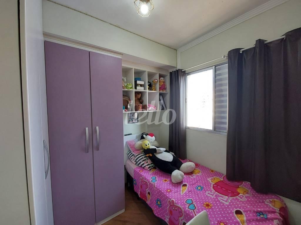 QUARTO B de Apartamento à venda, Padrão com 54 m², 2 quartos e 1 vaga em Vila Mazzei - São Paulo