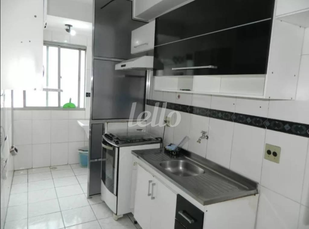 COZINHA de Apartamento à venda, Padrão com 37 m², 1 quarto e 1 vaga em Alto da Moóca - São Paulo