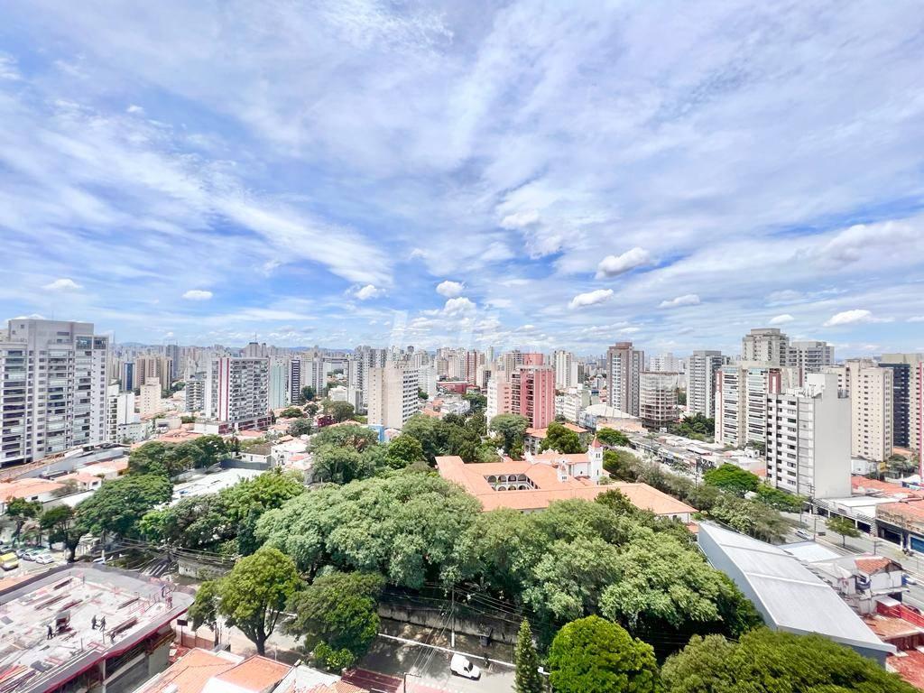 VISTA XTERNA de Apartamento à venda, Padrão com 35 m², 1 quarto e em Mirandopolis - São Paulo