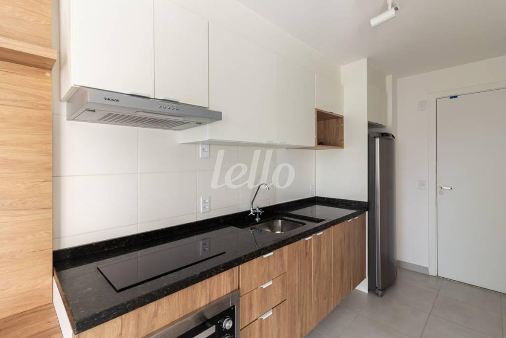 COZINHA de Apartamento à venda, Padrão com 24 m², 1 quarto e em Vila Clementino - São Paulo