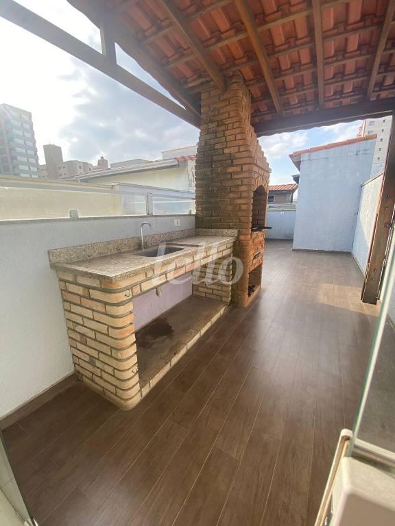 ÁREA CHURRASQUEIRA 3 de Apartamento à venda, cobertura - Padrão com 78 m², 2 quartos e 1 vaga em Parque Das Nações - Santo André