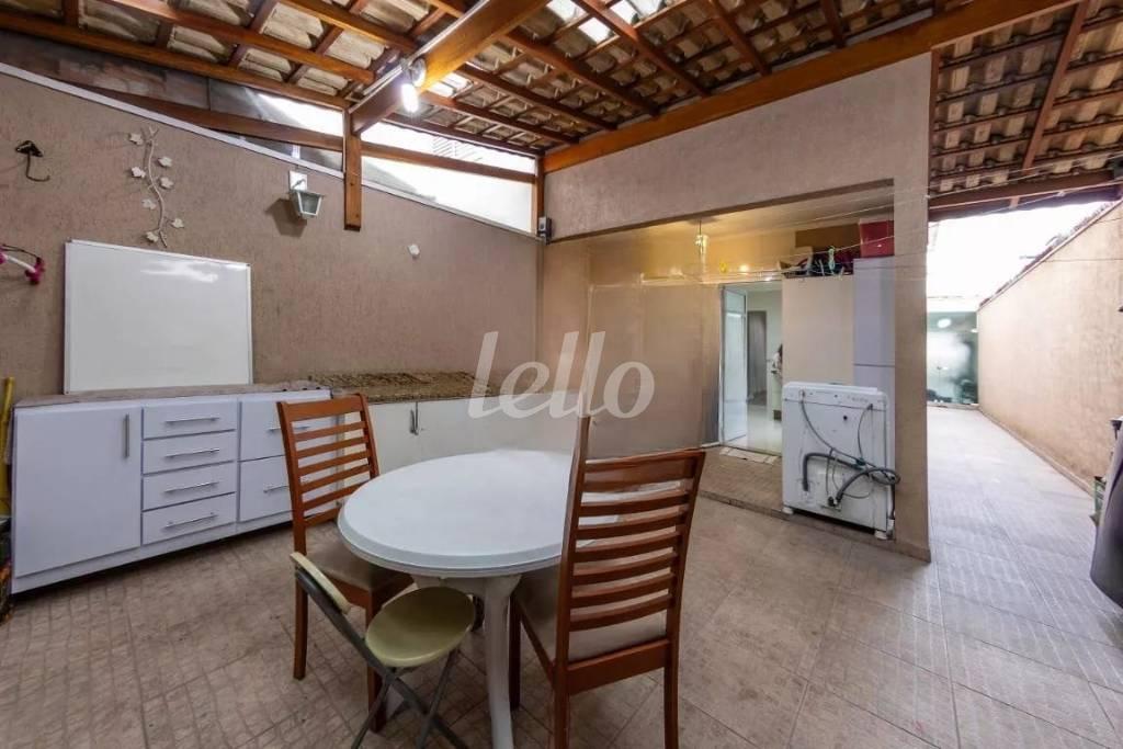 ESPAÇO GOURMET de Casa à venda, assobradada com 180 m², 4 quartos e 4 vagas em Vila Alpina - São Paulo