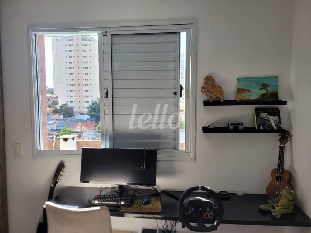 DORMITÓRIO de Apartamento à venda, Padrão com 89 m², 3 quartos e 2 vagas em Ipiranga - São Paulo
