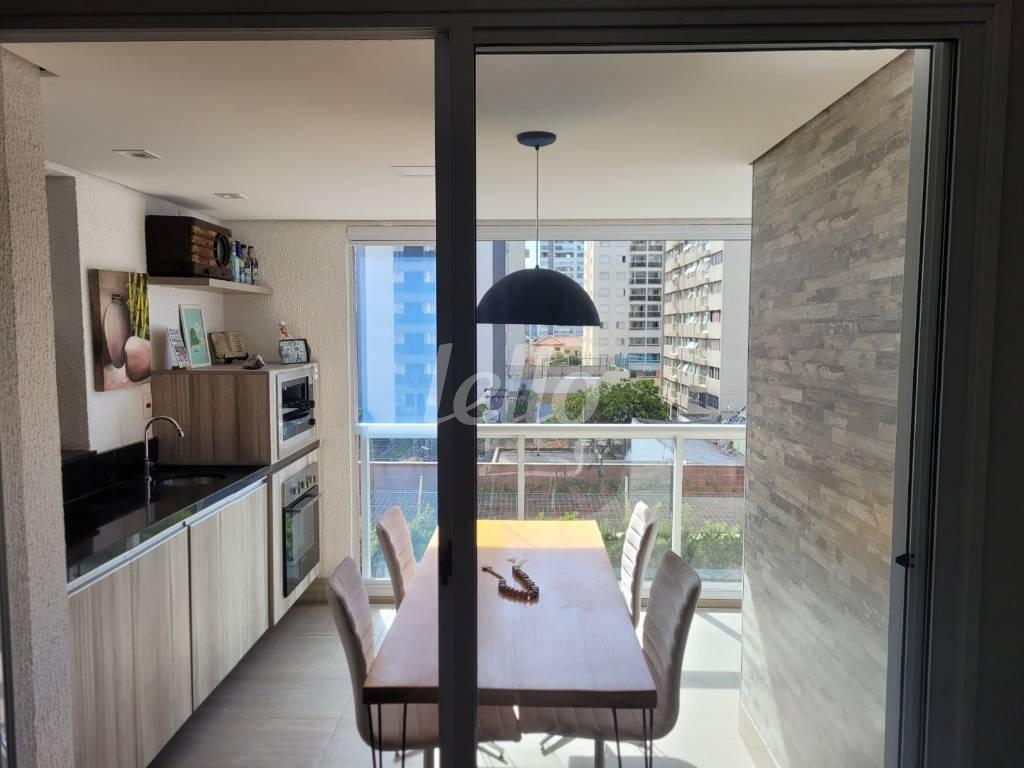VARANDA GOURMET de Apartamento à venda, Padrão com 89 m², 3 quartos e 2 vagas em Ipiranga - São Paulo