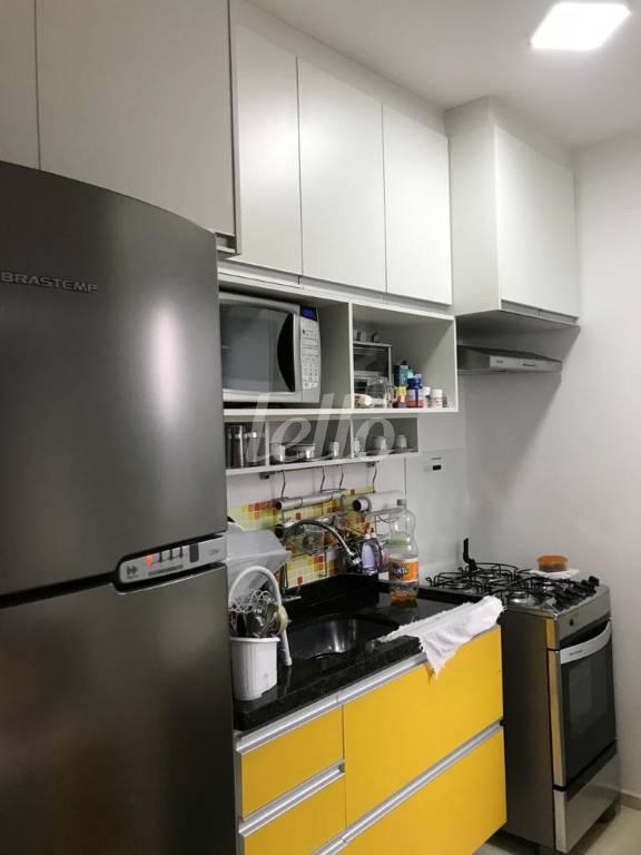 COZINHA de Apartamento à venda, Padrão com 50 m², 2 quartos e 1 vaga em Vila Camilópolis - Santo André