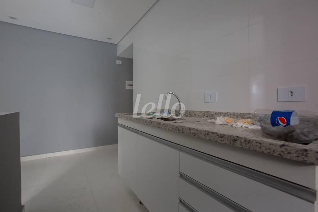COZINHA de Apartamento à venda, Padrão com 40 m², 1 quarto e 1 vaga em Vila Regente Feijó - São Paulo