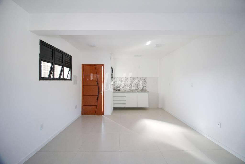STÚDIO de Apartamento para alugar, Studio com 36 m², 1 quarto e em Parque da Mooca - São Paulo