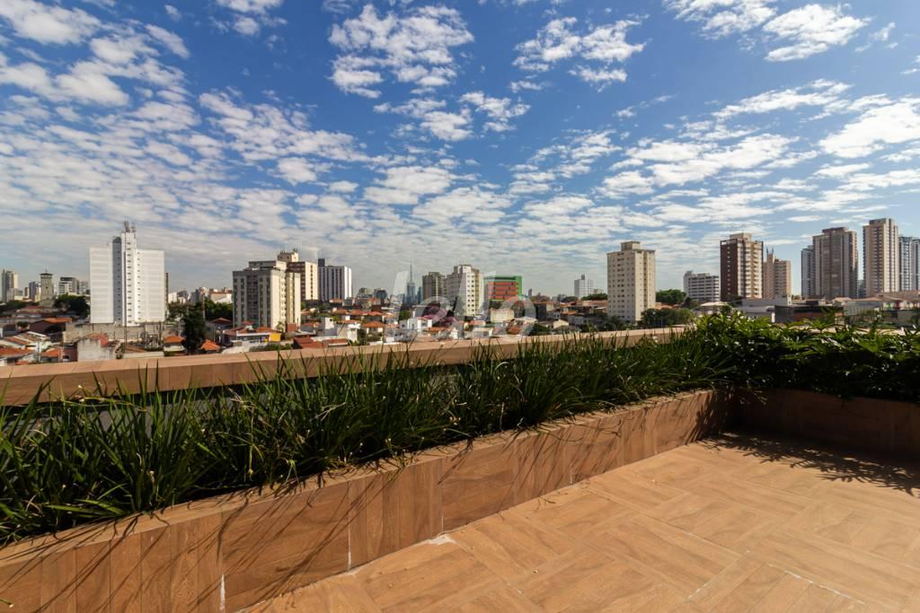 VARANDA de Apartamento à venda, cobertura - Padrão com 107 m², 2 quartos e 1 vaga em Vila Deodoro - São Paulo