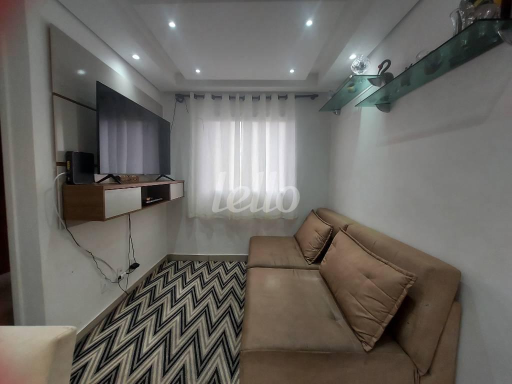 SALA de Apartamento à venda, Padrão com 43 m², 2 quartos e em Vila Gustavo - São Paulo