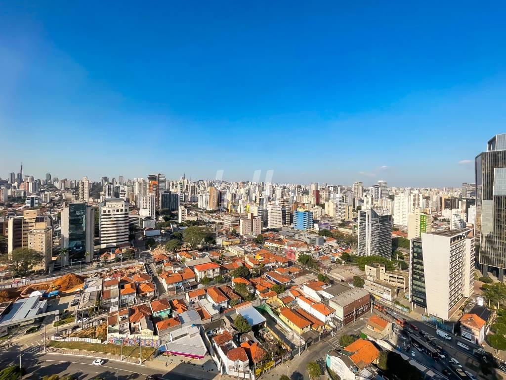 VISTA de Apartamento à venda, Padrão com 58 m², 1 quarto e 1 vaga em Pinheiros - São Paulo