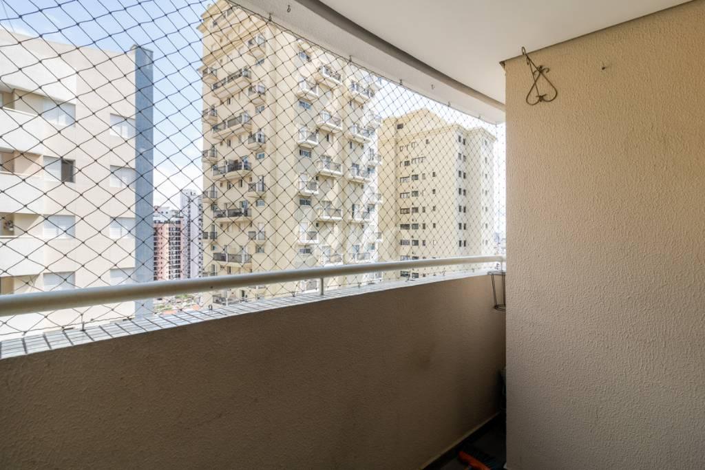 VARANDA de Apartamento à venda, Padrão com 52 m², 2 quartos e 2 vagas em Vila Gomes Cardim - São Paulo