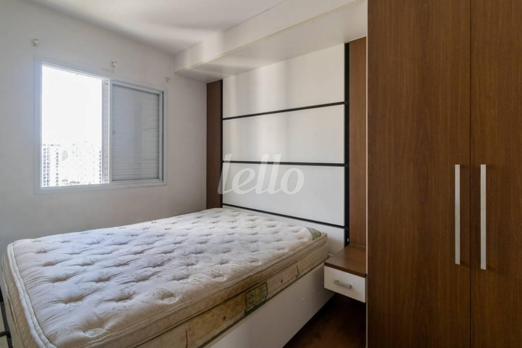 SUITE de Apartamento à venda, Padrão com 52 m², 2 quartos e 2 vagas em Vila Gomes Cardim - São Paulo
