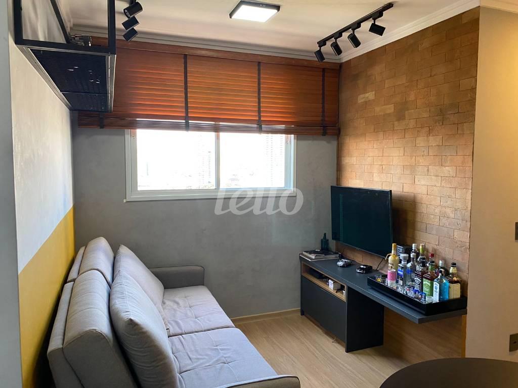 SALA de Apartamento à venda, Padrão com 38 m², 2 quartos e em Brás - São Paulo