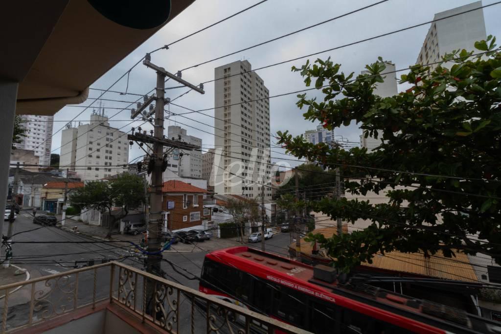 VISTA DA SACADA de Casa para alugar, sobrado com 125 m², e em Cambuci - São Paulo