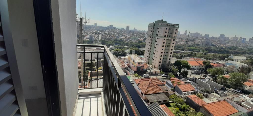 SACADA DO DORMITÓRIO de Apartamento à venda, Padrão com 39 m², 1 quarto e em Vila Aricanduva - São Paulo