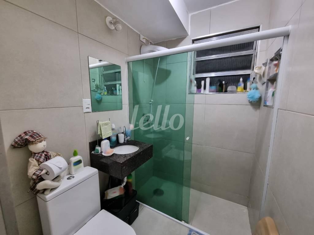 BANHEIRO SOCIAL de Apartamento à venda, Padrão com 61 m², 2 quartos e em Vila Guilherme - São Paulo