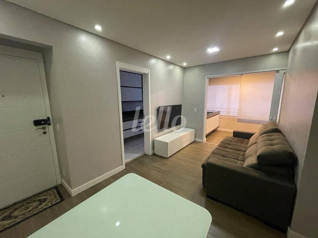 SALA de Apartamento à venda, Padrão com 67 m², 2 quartos e 1 vaga em Tatuapé - São Paulo