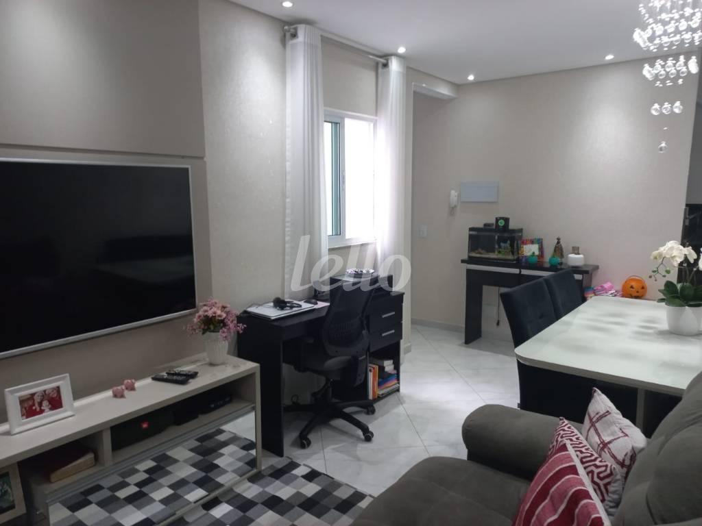 SALA de Apartamento à venda, Padrão com 114 m², 3 quartos e 2 vagas em Vila Bela Vista - Santo André