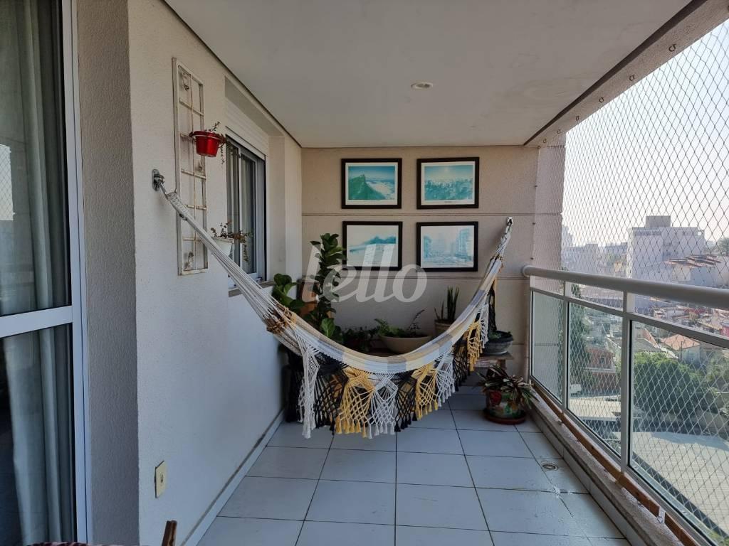 VARANDA GOURMET de Apartamento à venda, Padrão com 130 m², 3 quartos e 2 vagas em Vila Baeta Neves - São Bernardo do Campo