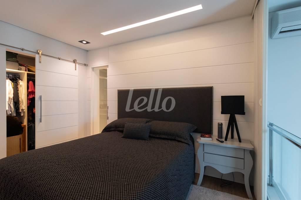SUÍTE 1 de Apartamento à venda, Duplex com 100 m², 2 quartos e 2 vagas em Jardim Anália Franco - São Paulo