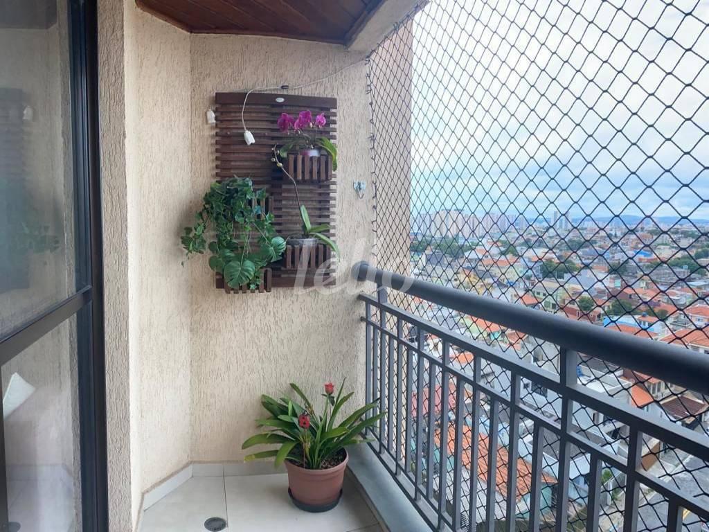 SACADA de Apartamento à venda, Padrão com 86 m², 3 quartos e 2 vagas em Vila Alzira - Santo André