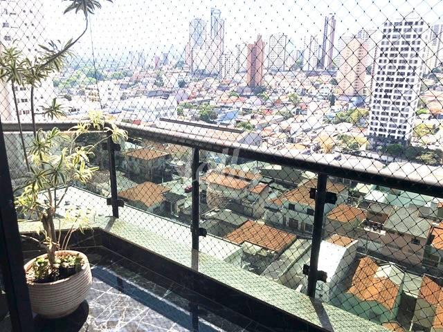 SACADA de Apartamento à venda, Padrão com 130 m², 4 quartos e 3 vagas em Vila Regente Feijó - São Paulo