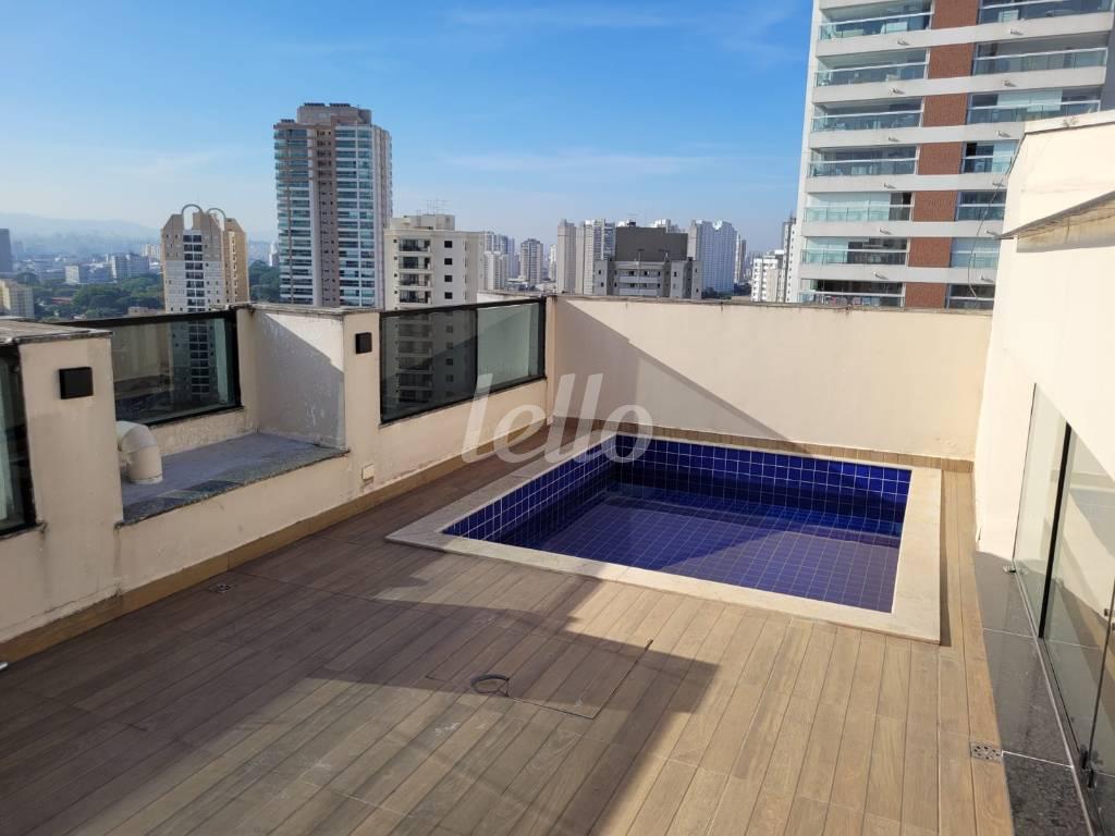 PISCINA de Apartamento à venda, Duplex com 200 m², 3 quartos e 3 vagas em Mooca - São Paulo