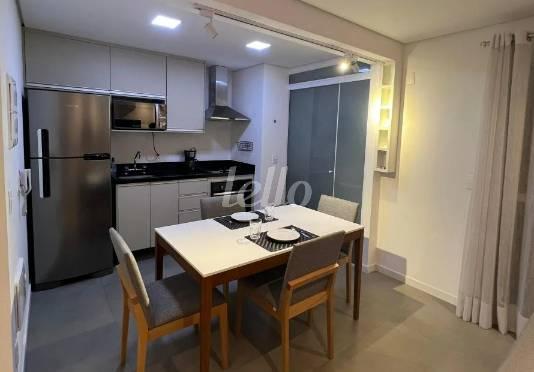COZINHA de Apartamento para alugar, Padrão com 57 m², 1 quarto e 1 vaga em Vila Madalena - São Paulo