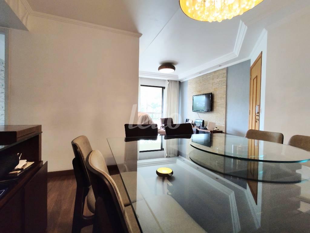 LIVING de Apartamento à venda, Padrão com 93 m², 3 quartos e 2 vagas em Mooca - São Paulo