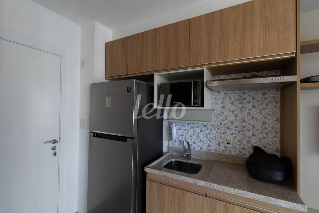 COZINHA de Apartamento para alugar, Padrão com 25 m², 1 quarto e em Indianópolis - São Paulo