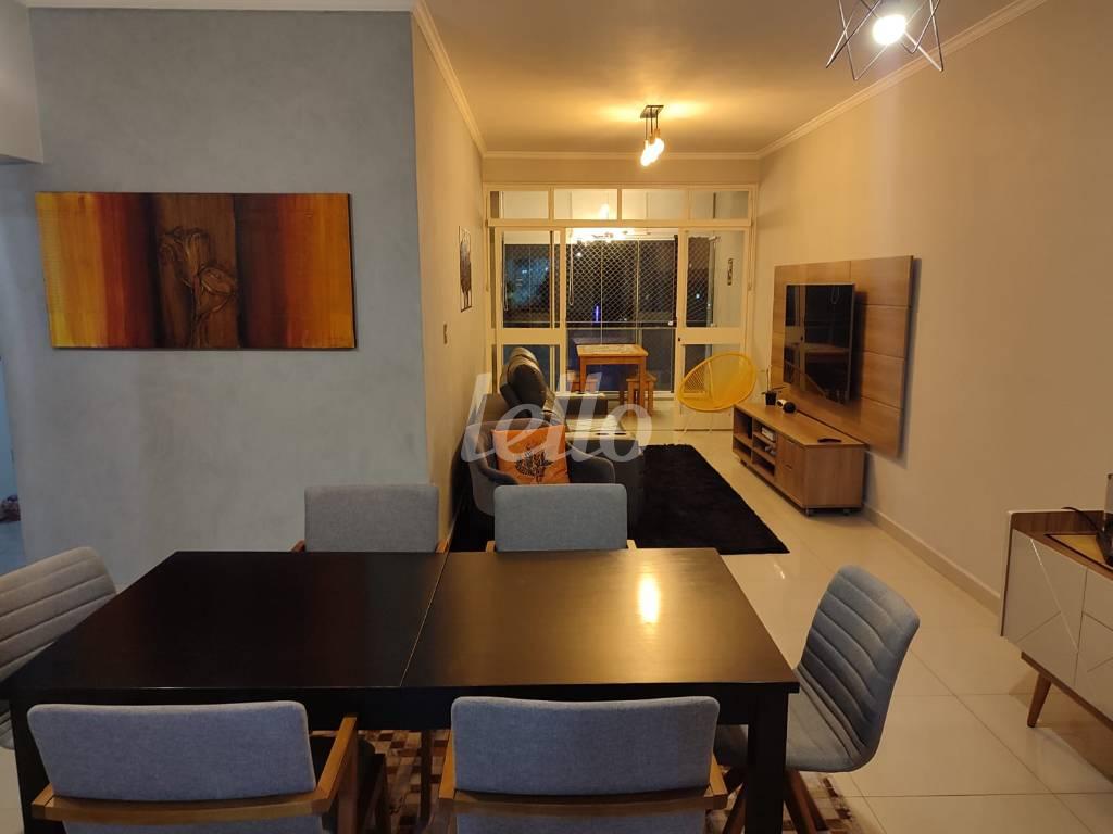 SALA de Apartamento à venda, Padrão com 129 m², 3 quartos e 1 vaga em Mooca - São Paulo