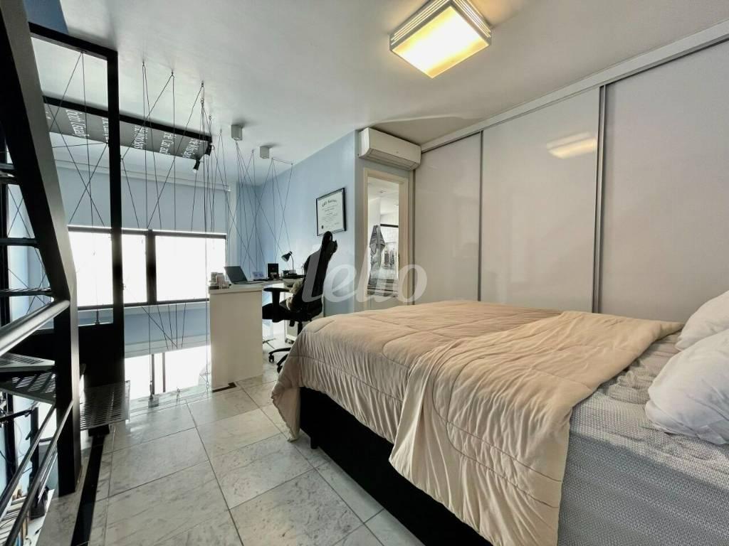 SUITE de Apartamento à venda, Duplex com 90 m², 2 quartos e 2 vagas em Itaim Bibi - São Paulo